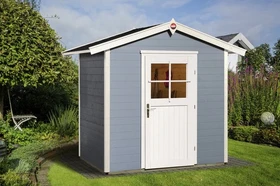 Weka 223 205x154cm Gerätehaus grau