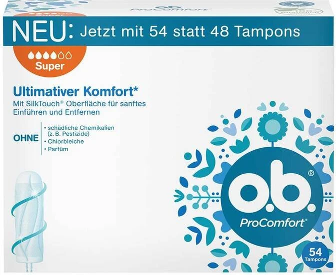 o.b. Pro Comfort Super Tampons