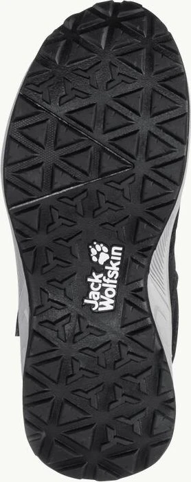 Jack Wolfskin Woodland Texapore Mid VC schwarz/grau (Junior)