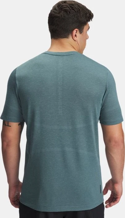 Under Armour Vanish Elite Seamless Funktionsshirt kurzarm jasper blue/iridescent (Herren)