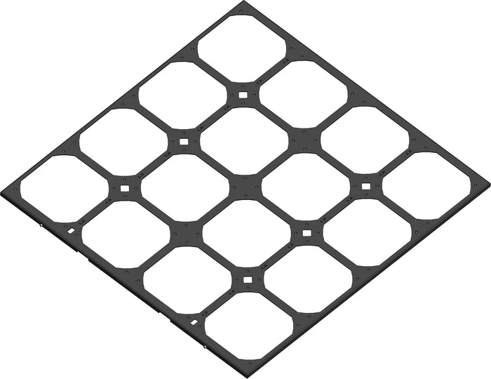 Watercool MO-RA IV 600 Fan Frame, Lüfterrahmen für 140mm Lüfter, schwarz
