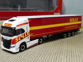 Herpa Iveco S-Way Gardinenplanen-Sattelzug Solle Nordrhein-Westfalen/Hamm