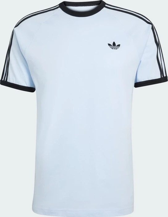 adidas 3-Streifen T-Shirt kurzarm crystal sky (Herren)