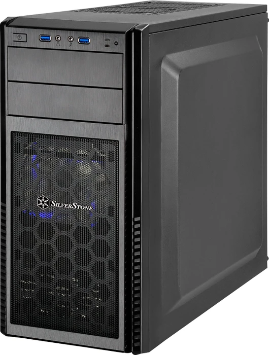 SilverStone Precision PS11, schwarz, Acrylfenster