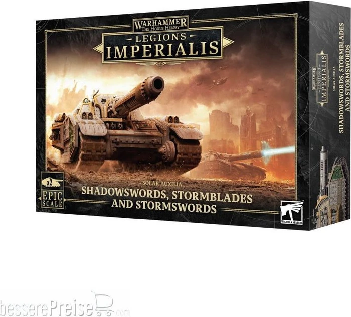 Games Workshop Warhammer The Horus Heresy: Legions Imperialis - Solar Auxilia - Shadowswords, Stormblades and Stormswords