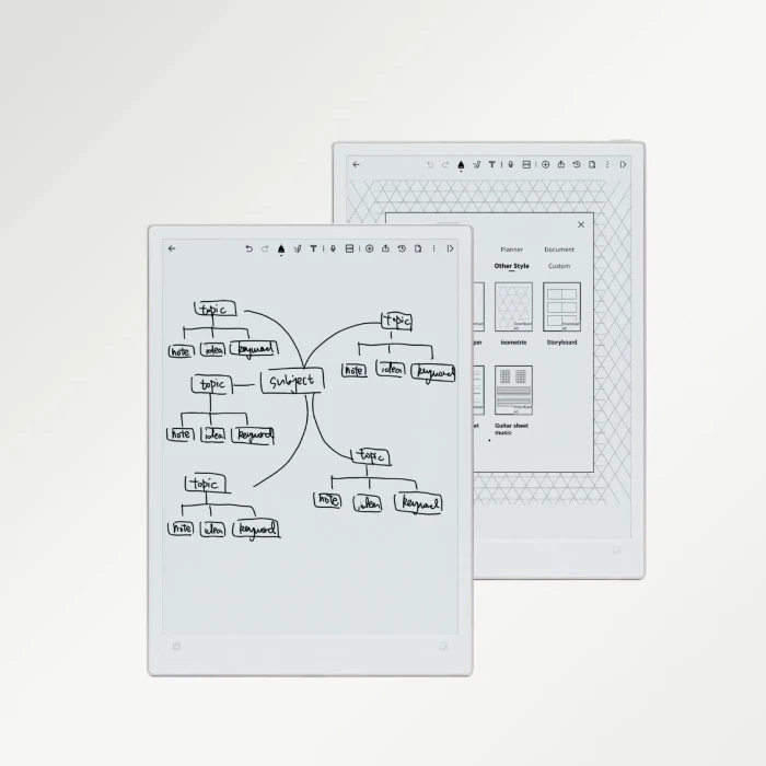 iFLYTEK AINOTE 2 - E-Ink-Tablet/digitales Notizbuch mit Sprach-zu-Text-Funktion