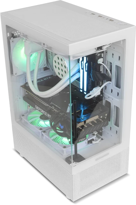 Nox Xtreme Hummer Vision White, weiß, Glasfenster