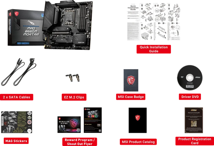 MSI MAG B660M Mortar (Intel 1700)