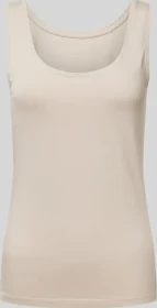 Opus Imilia Slim Shirt ärmellos beige (Damen)