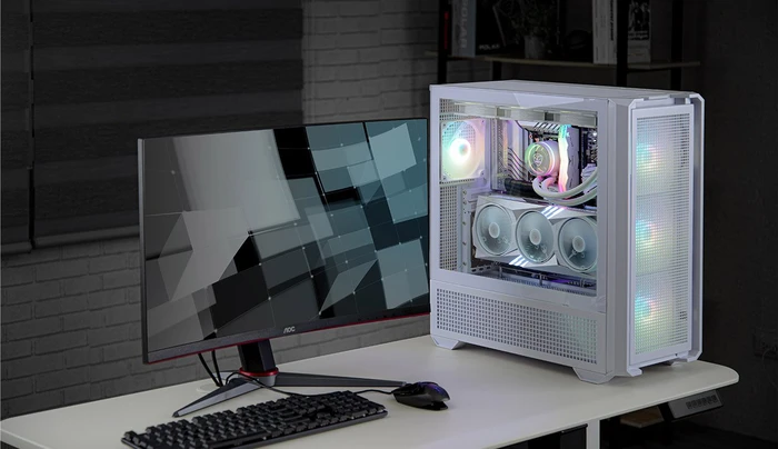 Cougar MX600 RGB, Glasfenster