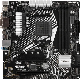 ASRock A320M Pro4 R2.0 (AMD AM4)