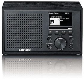 Lenco DAR-017 schwarz
