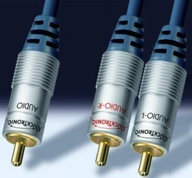 Clicktronic HC410 Y-Adapter Subwoofer Kabel 5m