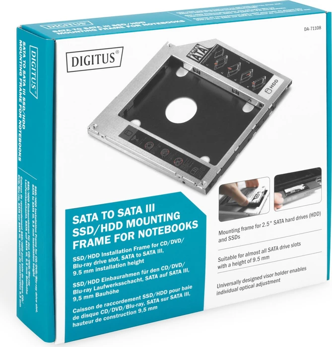 Digitus 5.25" auf 2.5" Einbaurahmen
