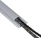 Hama PVC Kabelkanal halbrund, 1m, grau Vorschaubild