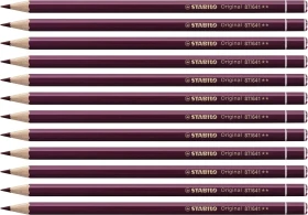 STABILO Original Buntstift caput mortuum mittel violett, 12er-Pack