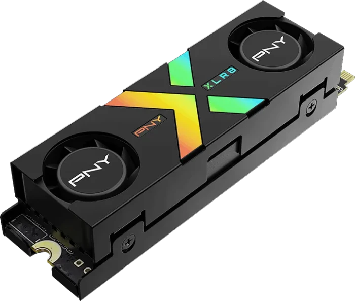 PNY XLR8 CS3150 2TB, M.2 2280 / M-Key / PCIe 5.0 x4, Kühlkörper
