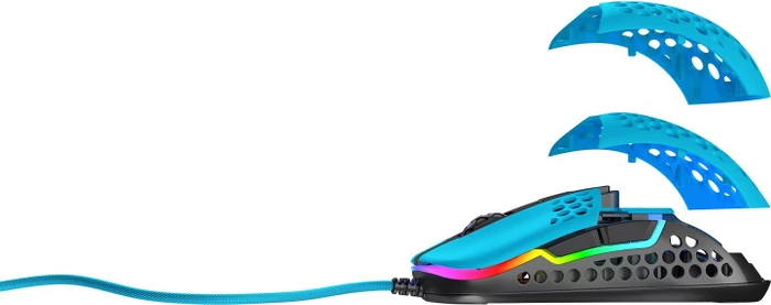Xtrfy M42 RGB blau, USB