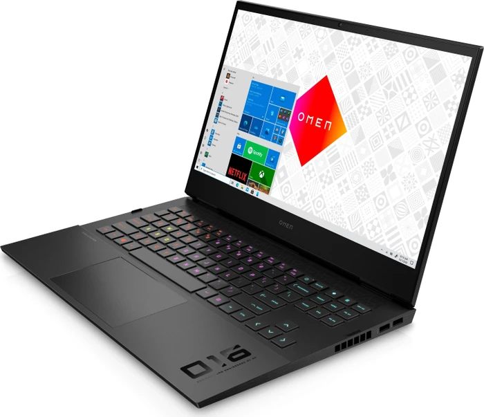 HP OMEN by HP Laptop 16-b0187ng, Shadow Black, Core i7-11800H, 16GB RAM, 1TB SSD, GeForce RTX 3070, DE
