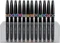Pentel Brush Sign Pen Micro Brush SESF30C sortiert, 12er-Set, Etui Vorschaubild