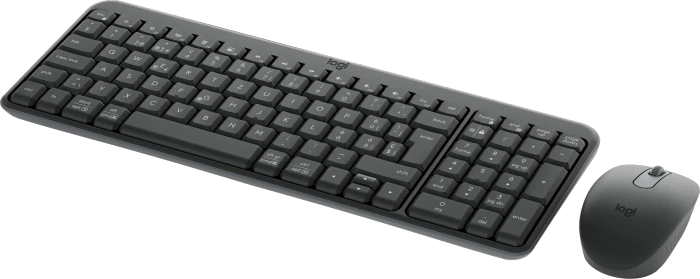 Logitech MK250 Compact Wireless Combo Graphite, Bluetooth, CH