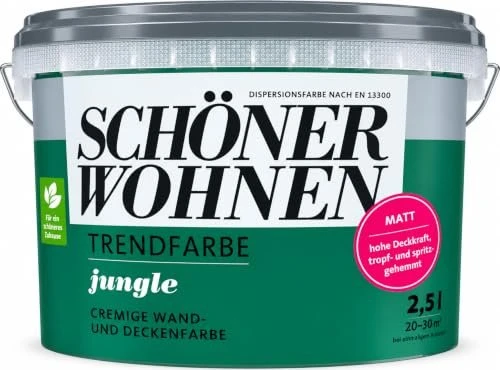Schöner Wohnen Trendfarben innen jungle matt, 2.5l
