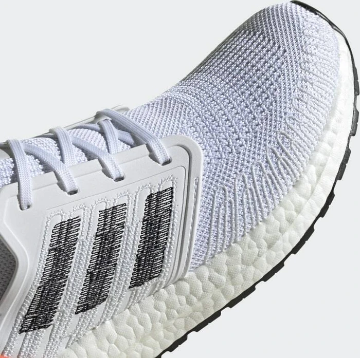adidas Ultraboost 20 cloud white/core black/signal coral (Herren)