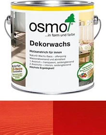 Osmo Dekorwachs 3104 innen rot, 125ml