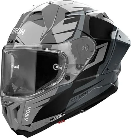 Airoh GP 800 Master schwarz/grau