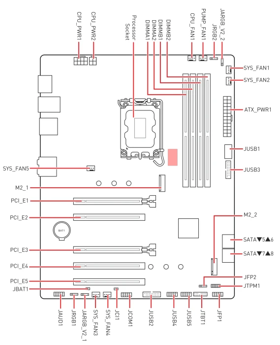 MSI PRO B760-P II (Intel 1700)