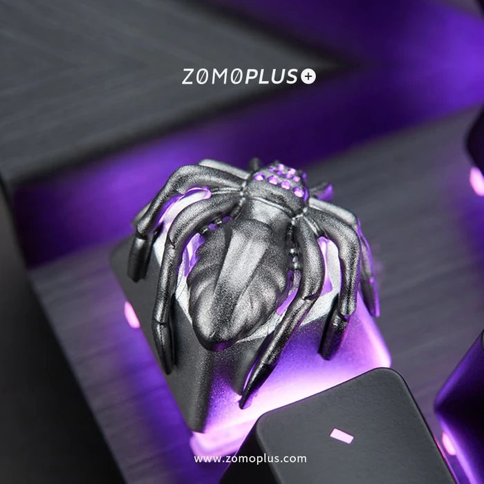 Zomoplus Fantastic Beasts Series Keycap Spinne, Aluminium, silber, 1 Taste