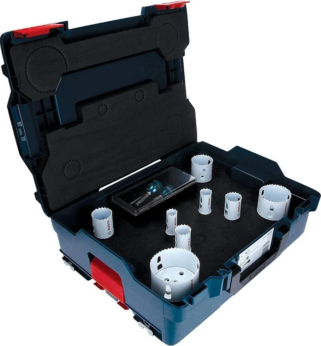 Bosch Professional BiM Progressor for Wood and Metal Elektriker Lochsägen-Sortiment inkl. Koffer, 11-tlg.