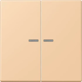 Jung Wippe 2-fach, terre sienne claire 31