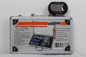 Mannesmann M11760 Uhrmacher Handwerkzeugset inkl. Koffer, 19-tlg.