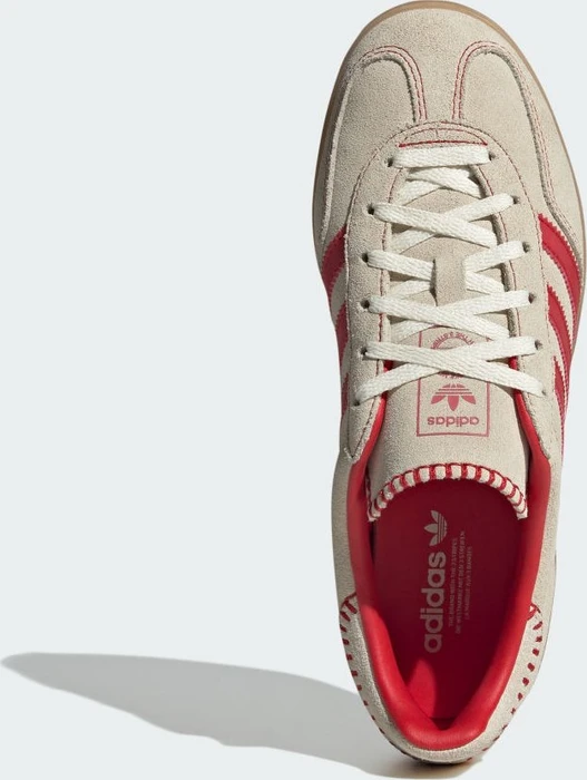 adidas Gazelle Indoor beige/better scarlet/cream white (Damen)