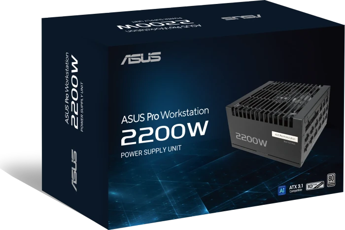ASUS Pro WS Platinum, ASUS-PRO-WS-2200P, 2200W, ATX 3.1