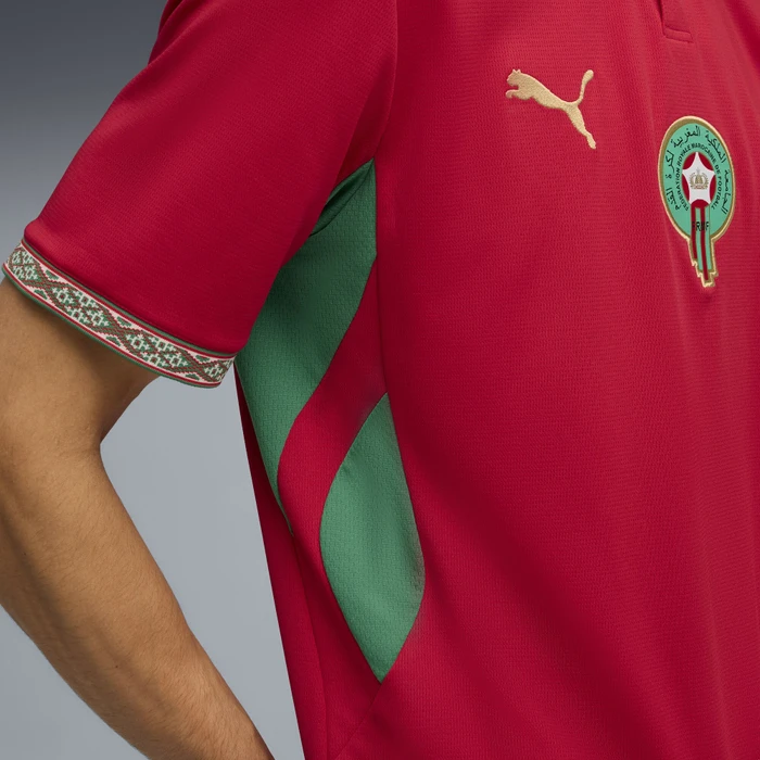 Puma FIFA WM 2026 Marokko Heimtrikot kurzarm fast red/victory gold (Herren)