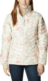 Columbia Powder Lite Jacke chalk/aurelian print (Damen)