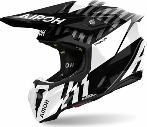 Airoh Twist 3 Thunder weiß/schwarz/grau