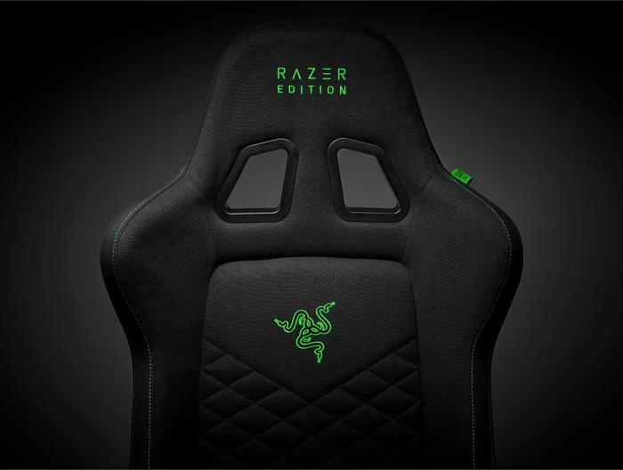 Razer Tarok Natrix Stoff Gamingstuhl, schwarz/grün