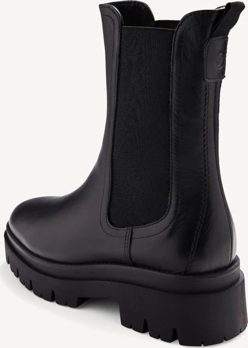 Tamaris Leather Chelsea Boots schwarz (Damen)
