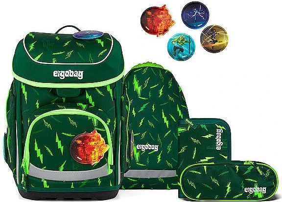 Ergobag Cubo Bärtastisch 2026 Schulrucksack-Set, 5-tlg.