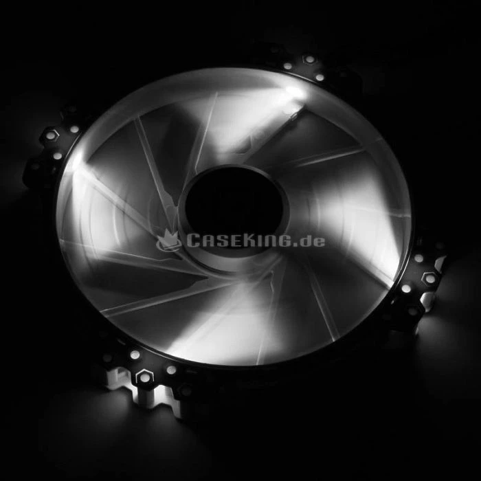 BitFenix Spectre Pro LED weiß/weiß, 200mm