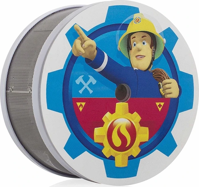 Smartwares FSM-164 SAM Mini Rauchwarnmelder mit Feuerwehrmann Sam Motiv, Rauchmelder