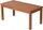 Garden Pleasure Pala Beistelltisch 90x44cm braun (985277)