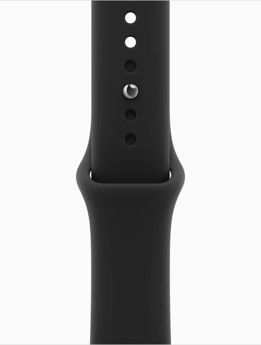 Apple Watch Series 12 (GPS) 42mm Aluminium schwarz mit Sportarmband S/M schwarz