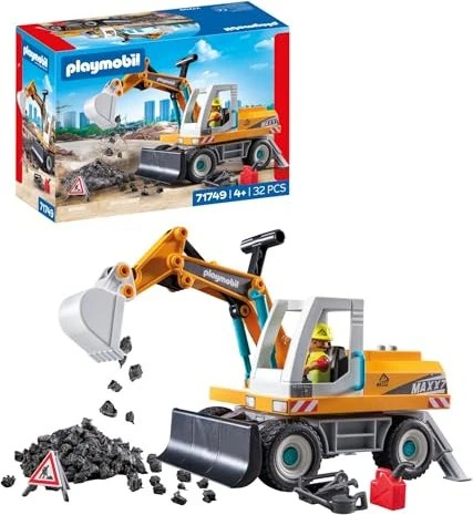 playmobil Action Heroes Großer Bagger