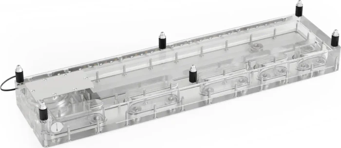 Alphacool Core Distro Plate 480 Links VPP/D5 mit VPP Apex Pumpe, Verteilerplatte