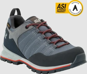 Jack Wolfskin Scrambler Lite Texapore Low pebble grey/orange coral (Damen)