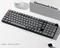 Keychron K17 Max, grau, LEDs RGB, Gateron LOW PROFILE 2.0 BROWN, USB/Bluetooth, DE Vorschaubild